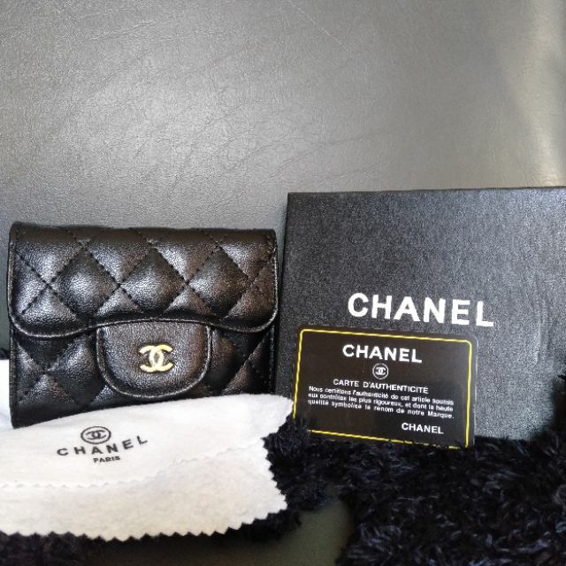 Chanel Classic Flap Small Wallet Premium Quality Shopee