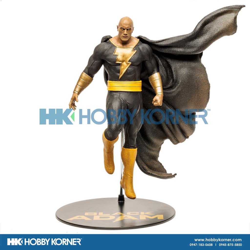 (IN STOCK) DC DIRECT 12 Inch Scale Black Adam Statue by Jim Lee ...