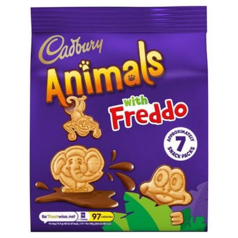 Cadbury Animals Freddo contains 7 Mini Packs | Shopee Philippines