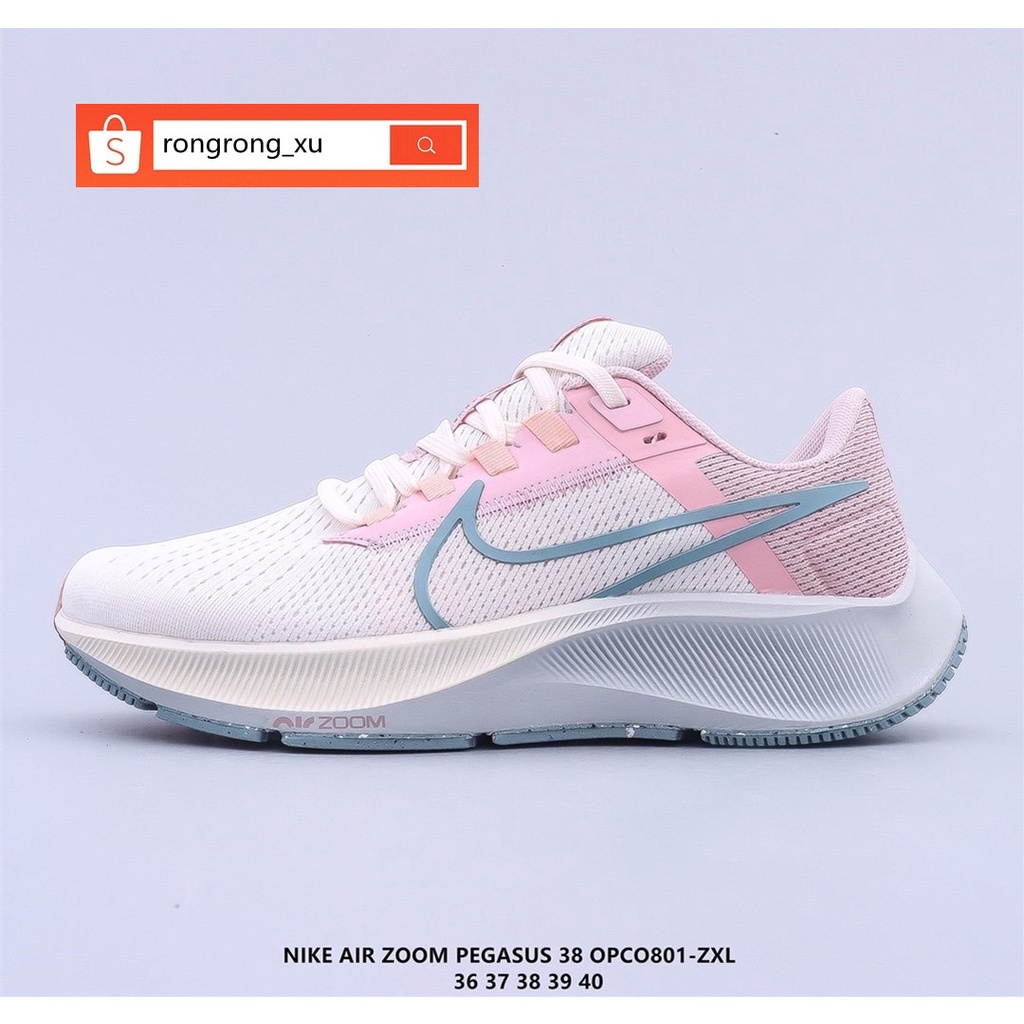 100 Original Nike Air Zoom Pegasus 38 Turbo Casual Running Shoes For Women Men Shopee Philippines