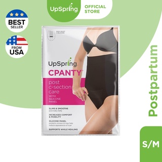 UpSpring, C-Panty, For C-Section Recovery, Size S/M, Black