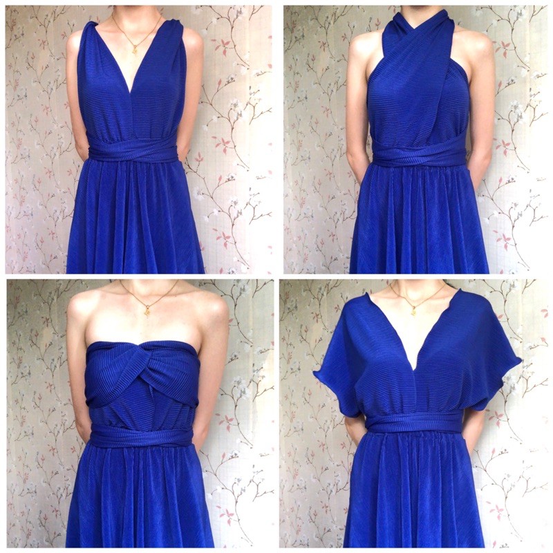 Infinity gown shop royal blue