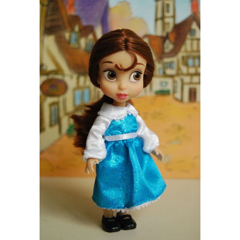 Disney Animators Princess Belle Beauty And The Beast Mini Doll Shopee 