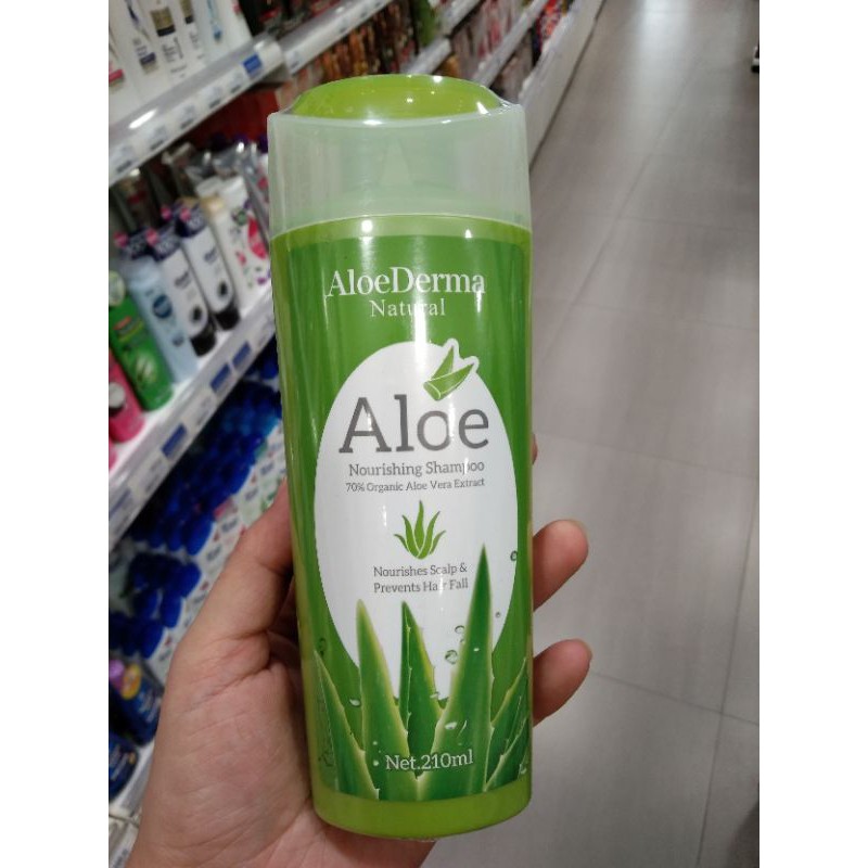 AloeDerma Aloe Nourishing Shampoo 210ml | Shopee Philippines