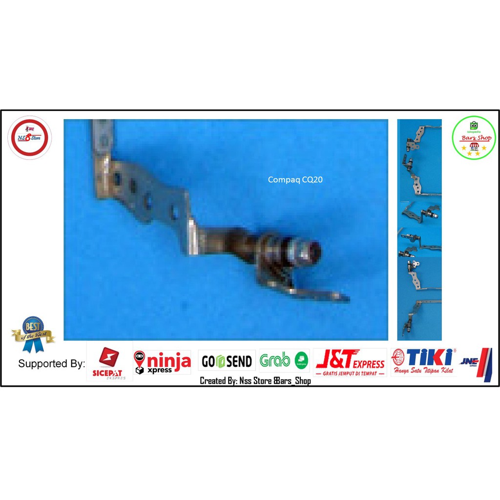LAYAR Compaq V3000 Laptop LCD Hinge Set Screen Mount Hinge | Shopee ...