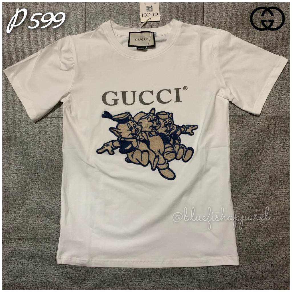 Gucci 3 little pigs cheap t shirt