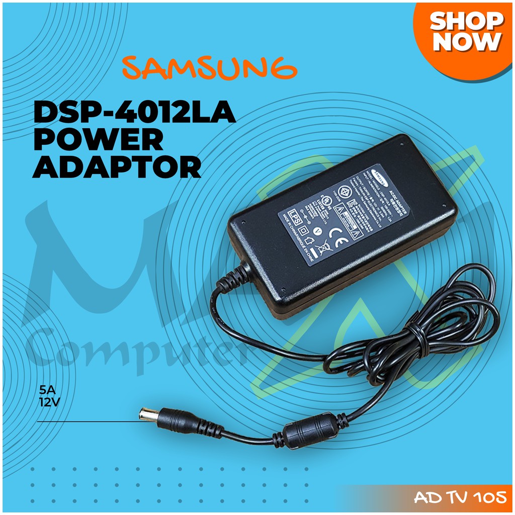 Samsung DSP-4012LA 12V 5A Power Adapter Monitor Adapter | Shopee ...