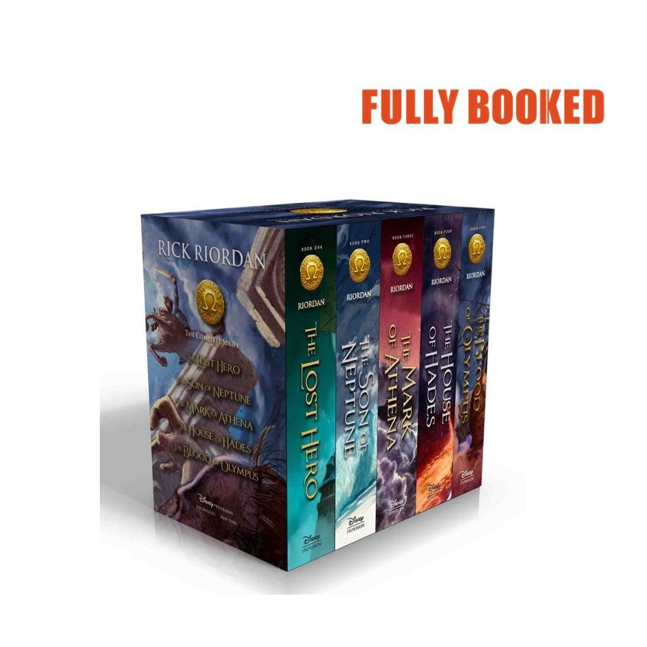 The Heroes of Olympus, Boxed Set (Hardcover) by Rick Riordan | Shopee ...