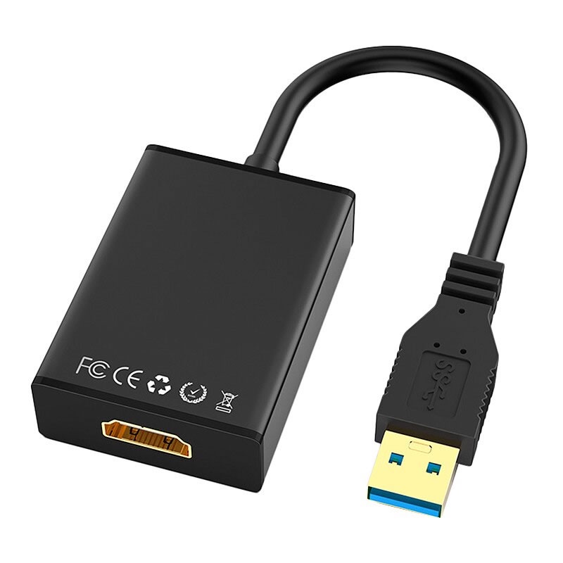 USB 3.0 To HDMI Video Adapter Full 1080P Converter For Computer Laptop ...
