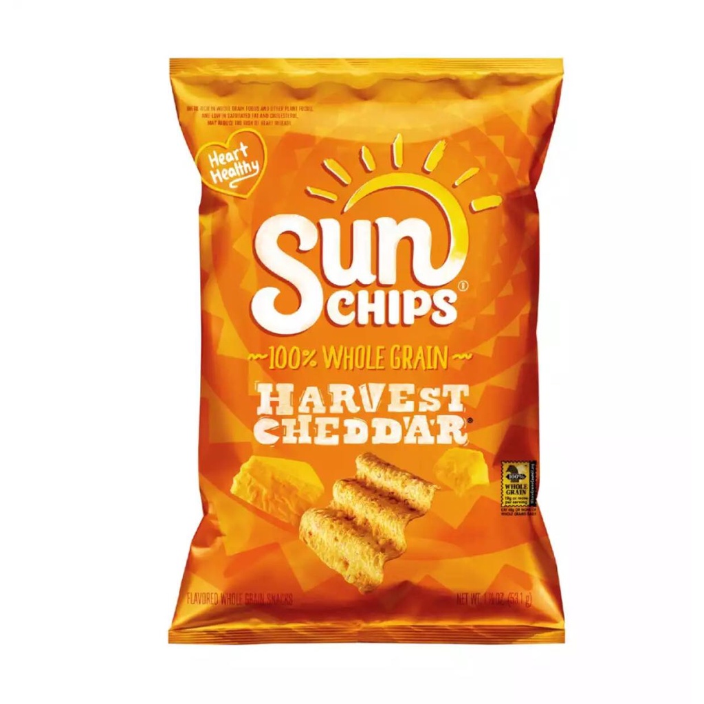 Sun Chips Whole Grain Harvest Cheddar Chips 184.2g Shopee Philippines