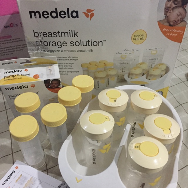 Medela Breast Milk Storage Solution Set, Breastfeeding Supplies &  Containers