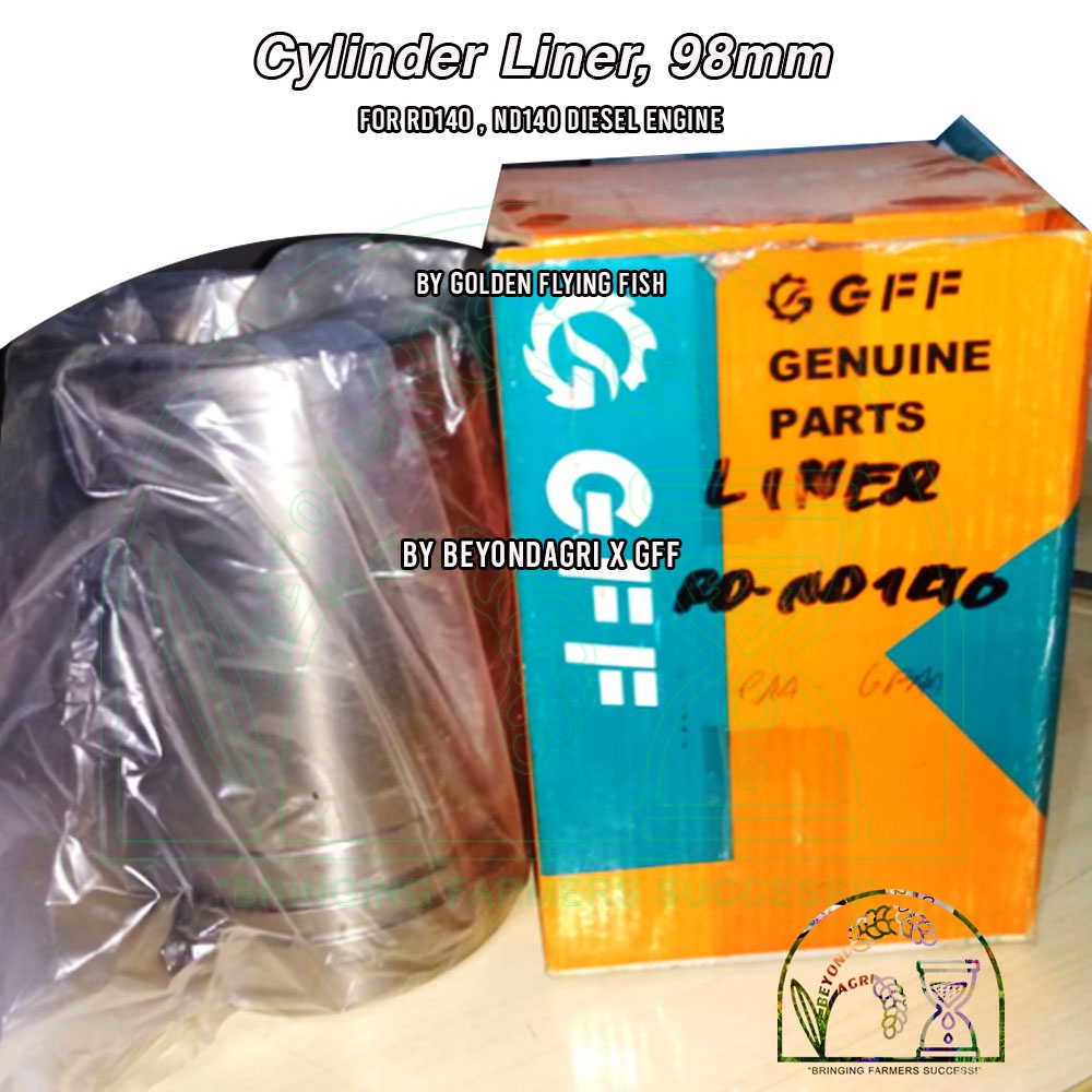 Cylinder Liner 98mm for RD140 ND140 OKAWA 140 Diesel Engine by Golden Flying Fish Shopee