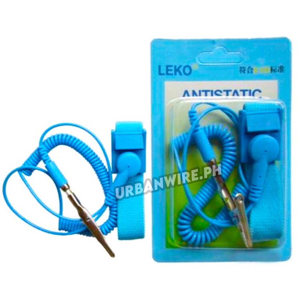 LEKO Anti Static ESD Wrist Strap Discharge Band Grounding | Shopee ...