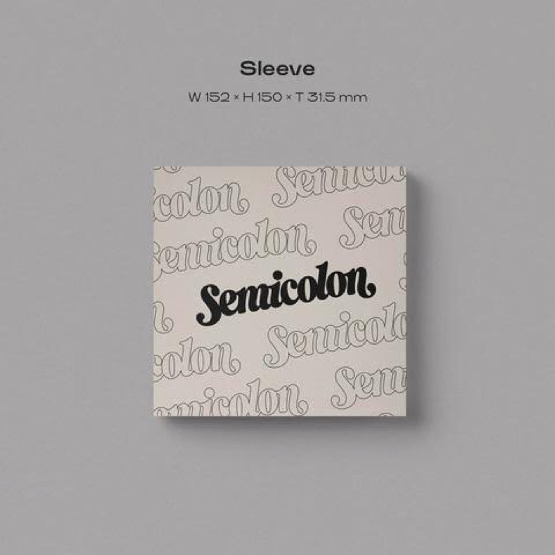 Seventeen Semicolon Album With Solo Member Digipack Cover (Sealed ...