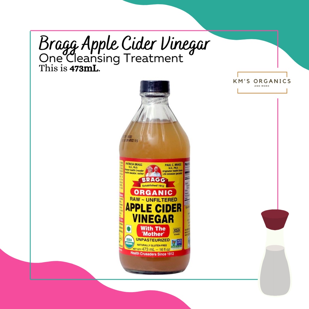 Bragg Organic Apple Cider Vinegar ACV Braggs Bragg's | Shopee Philippines