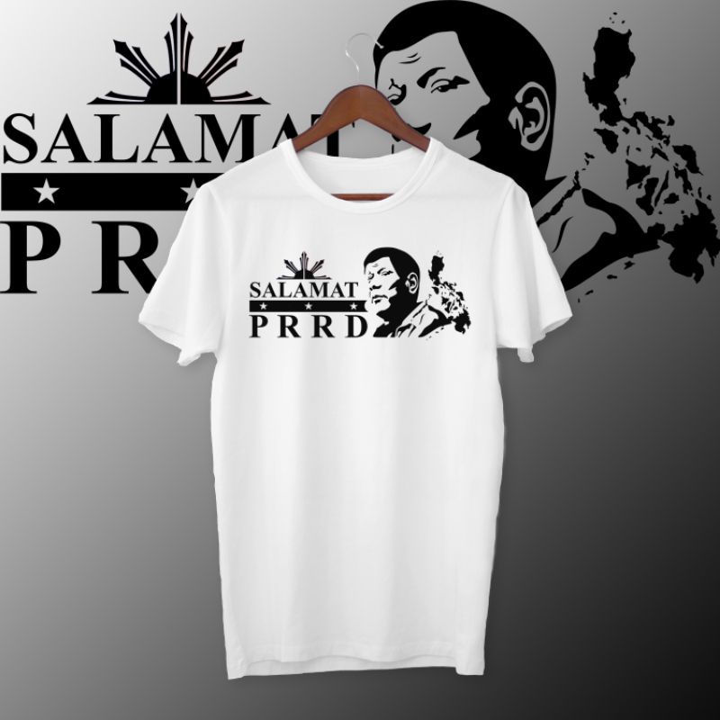 SALAMAT PRRD T- SHIRT | Shopee Philippines