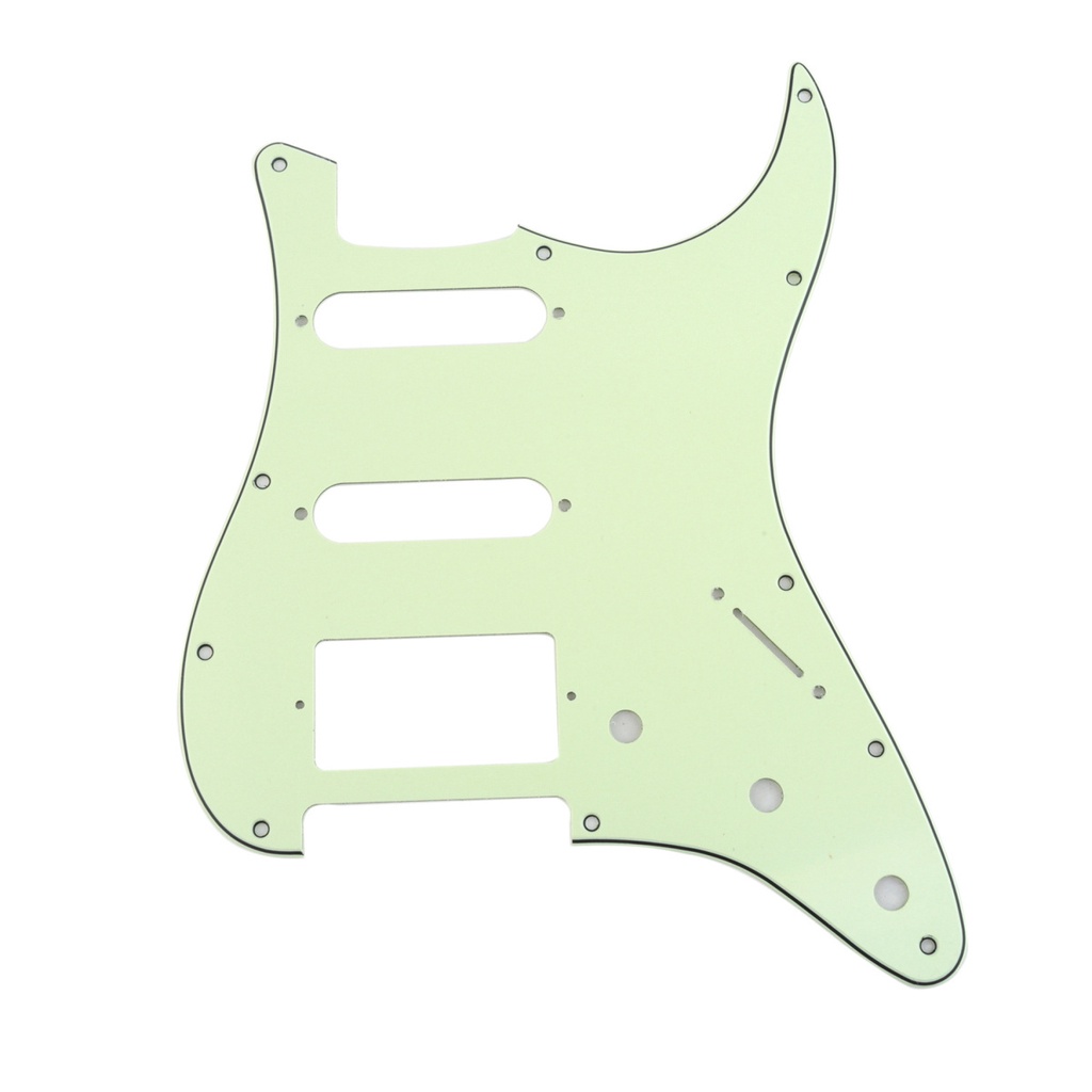 Plaquette D'incrustation Pour Guitare/basse - Matériau Synthétique Turquoise 95x35x2 Mm
