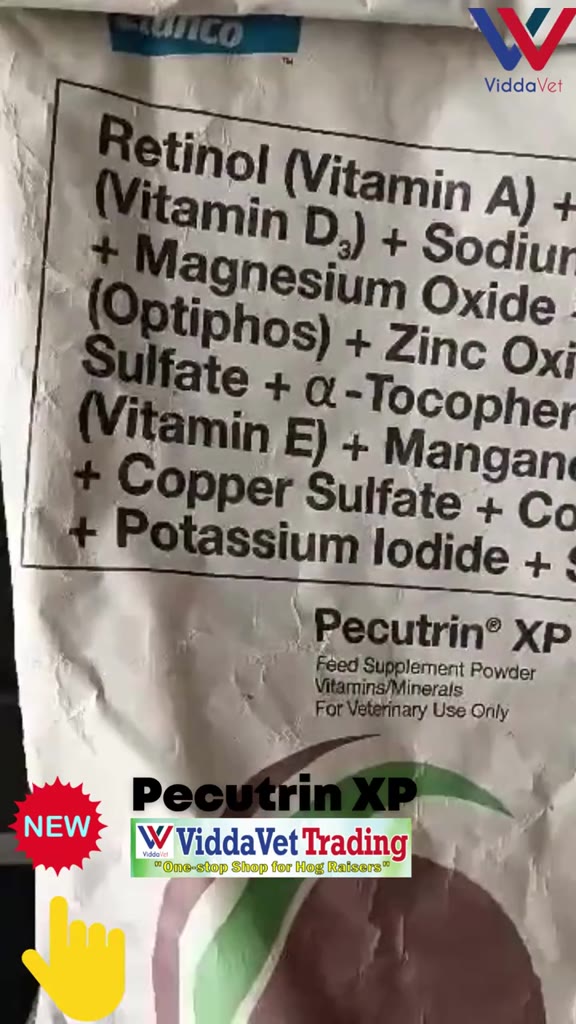 Pecutrin Vitamins Minerals Feed Supplement Pecutrin XP Growth ...