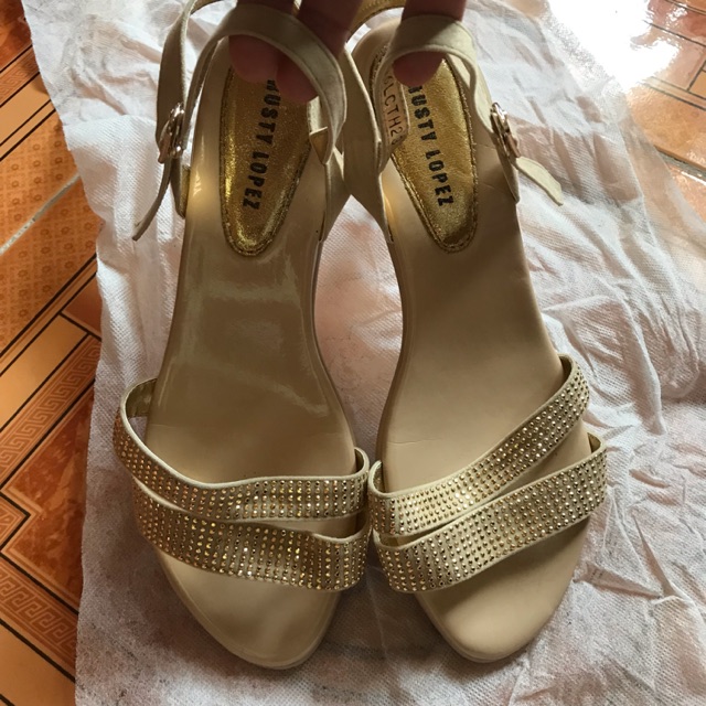 Rusty hot sale gold heels