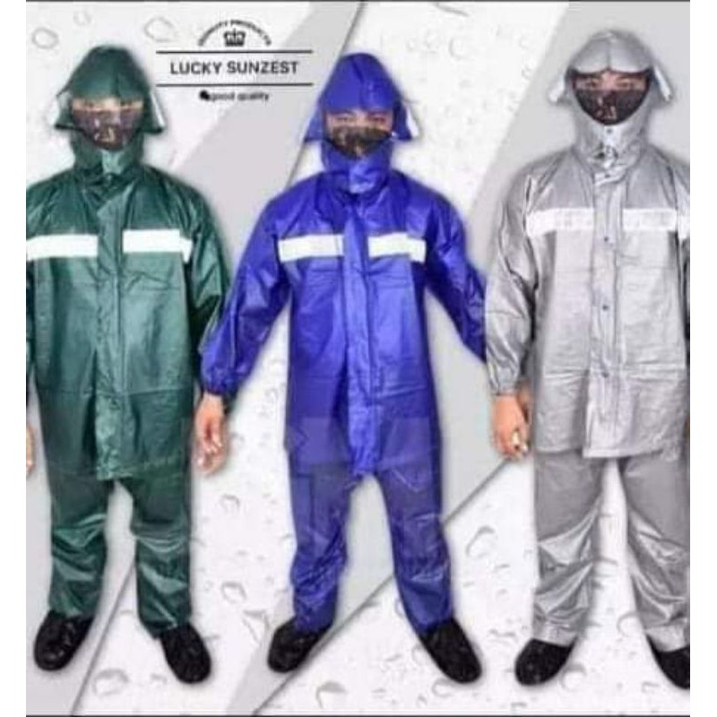 Raincoat with reflector best sale