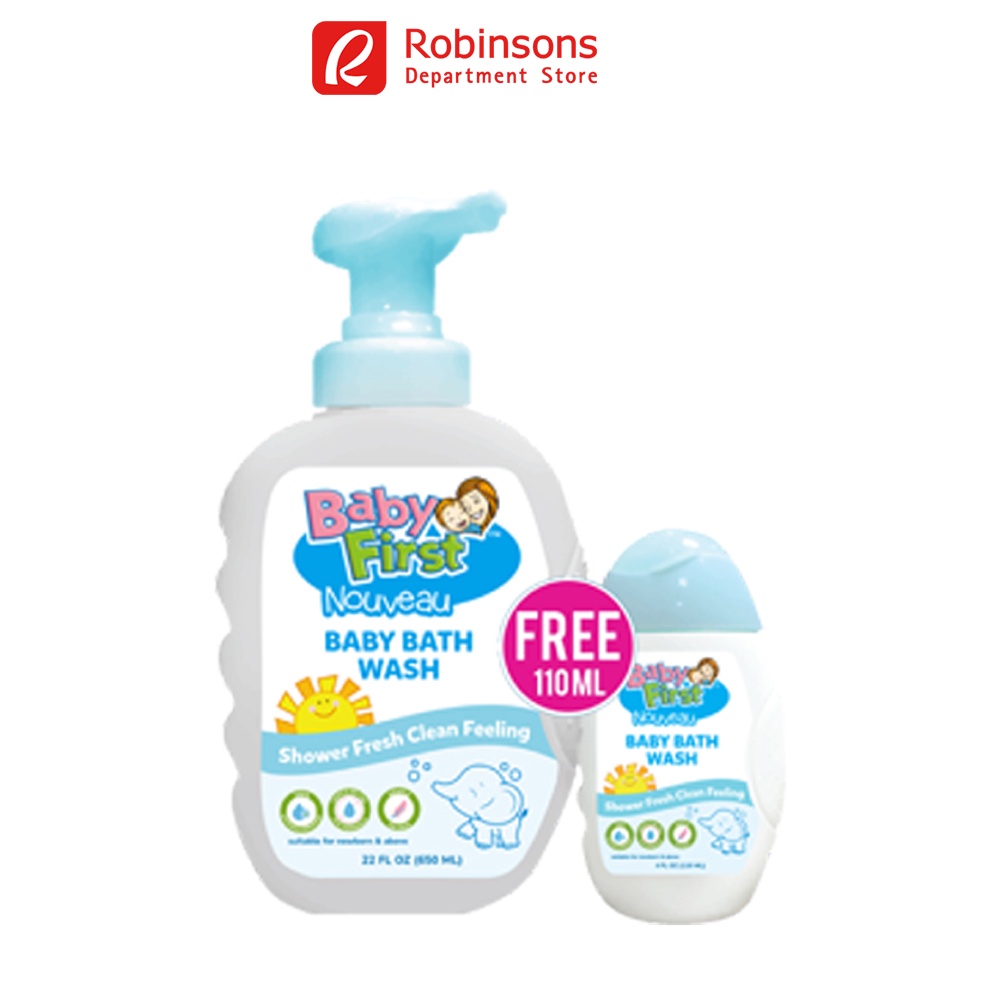 Baby first nouveau 2024 baby bath wash