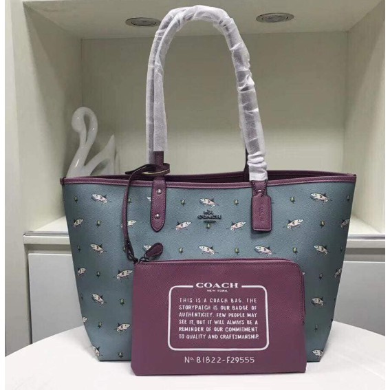 Coach reversible deals tote dimensions