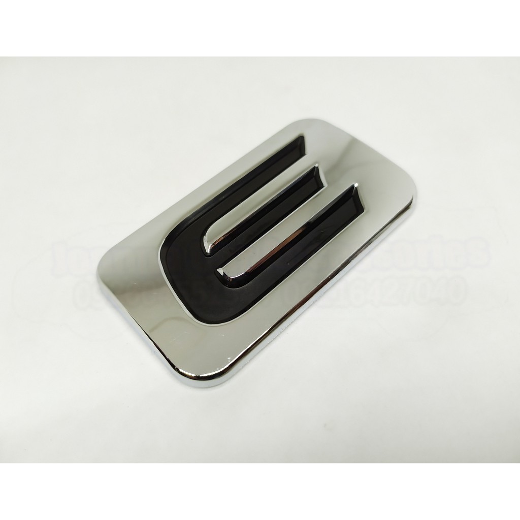 E Variant Logo Trunk Emblem (Chrome) | Shopee Philippines