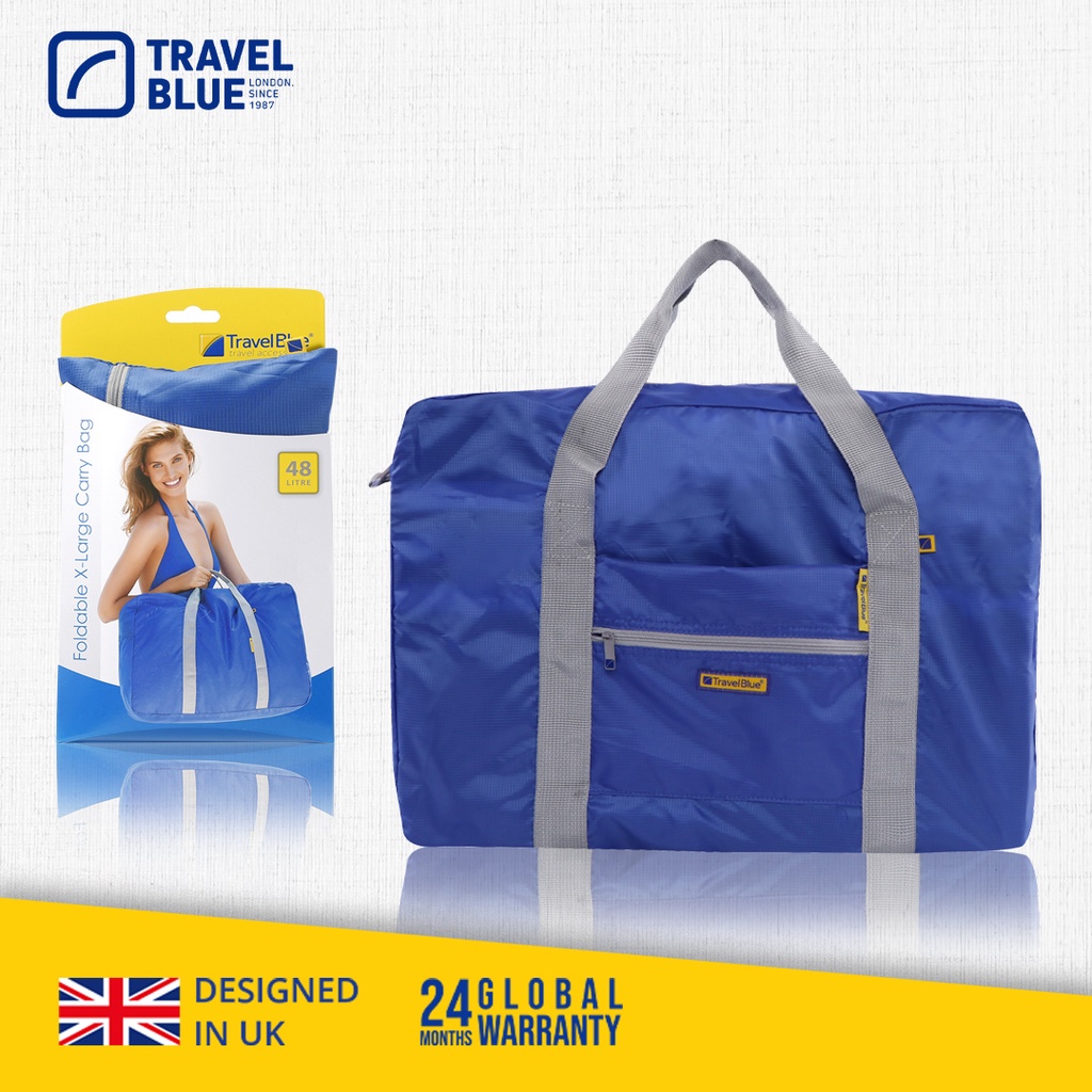 Travel Blue Folding Extra Large Carry Bag 48 Litre TB067 Shopee Philippines