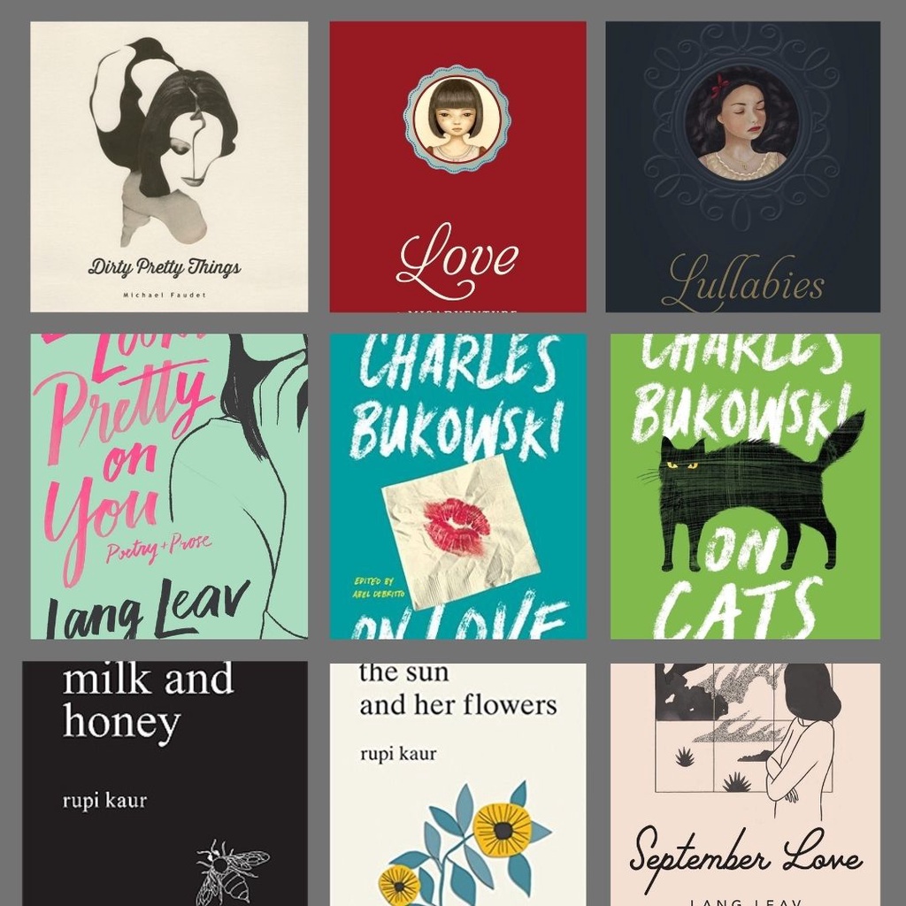 ⊕[ Hiraya Books ] Poetry Books - Charles Bukowski, Rupi Kaur, Lang Leav ...