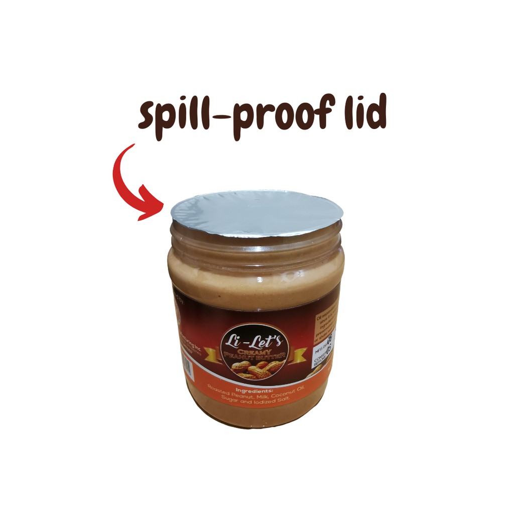 Li Lets Lilets Creamy Peanut Butter 1100 grams | Shopee Philippines
