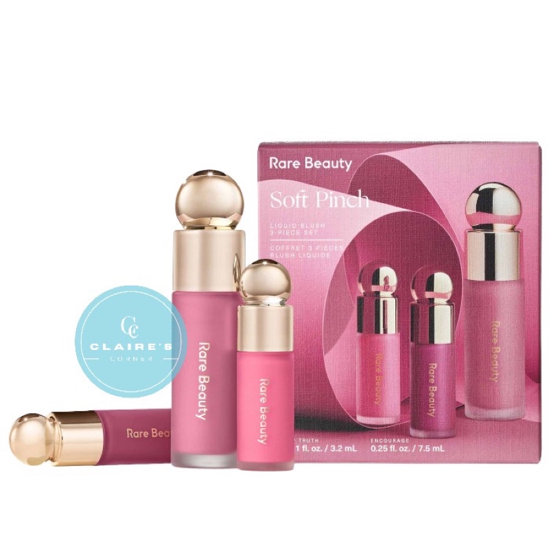 Rare Beauty Soft Pinch Liquid Blush 3 Piece Set | Shopee Philippines