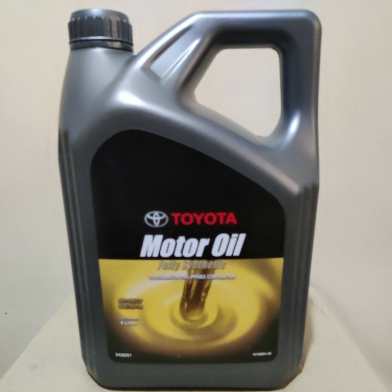 Toyota Motor Oil 5w30 (Gray) API: SN/CF (4 Liters) | Shopee Philippines