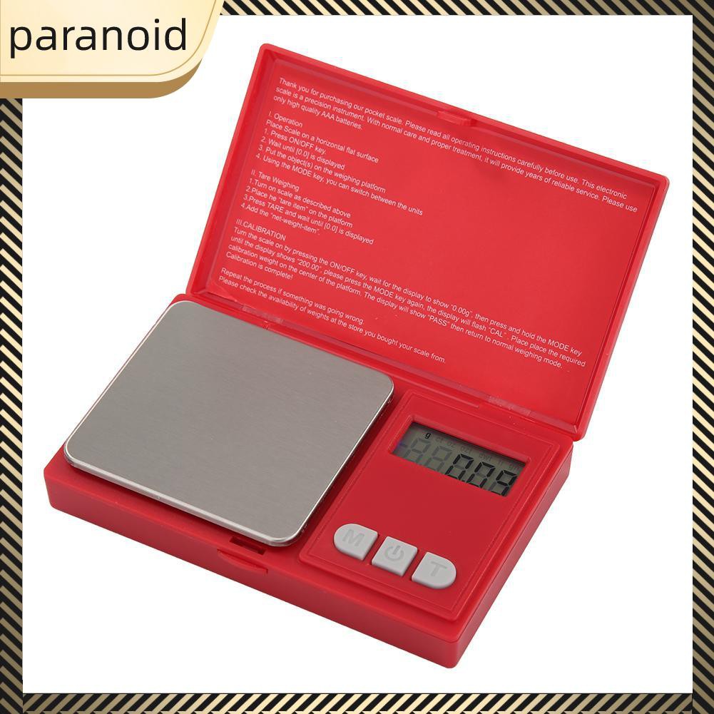AWS MAX-700 Precision Digital Pocket Scale, 700 g x 0.1 g