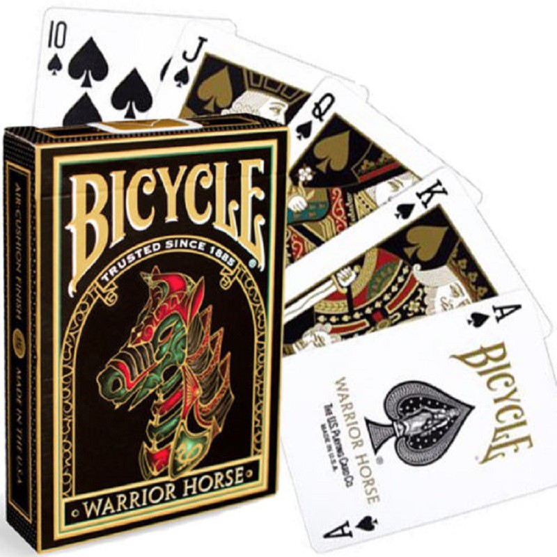 Bicycle Warrior Horse Spielkarten – Limited Edition USPCC Deck Zum Jahr Des Pferdes, Mit Air-Cushion Finish