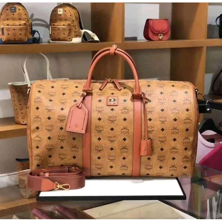 100 AUTHENTIC MCM TRAVEL BAG Shopee Philippines