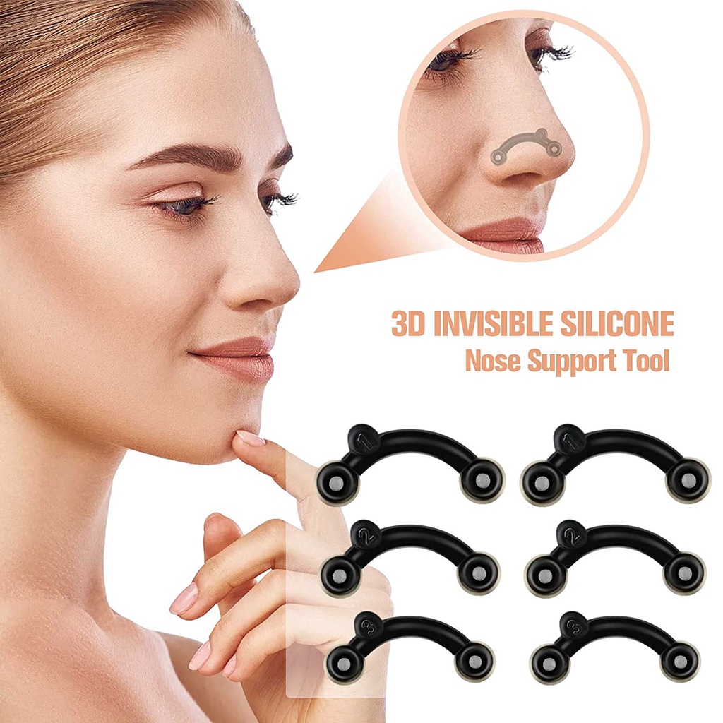 Nose Shaper Lifter Clip Nose Up Lifting Soft Silicone Rhinoplasty Nose