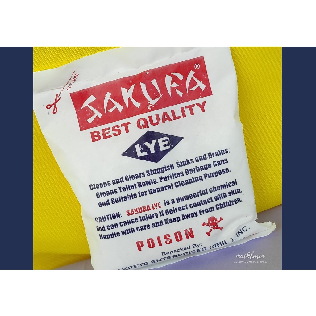 Sodium Hydroxide ️ Caustic Soda ️ Lye (Flakes) ️ Alternative to Liquid Sosa ️ Sakura Lye ️