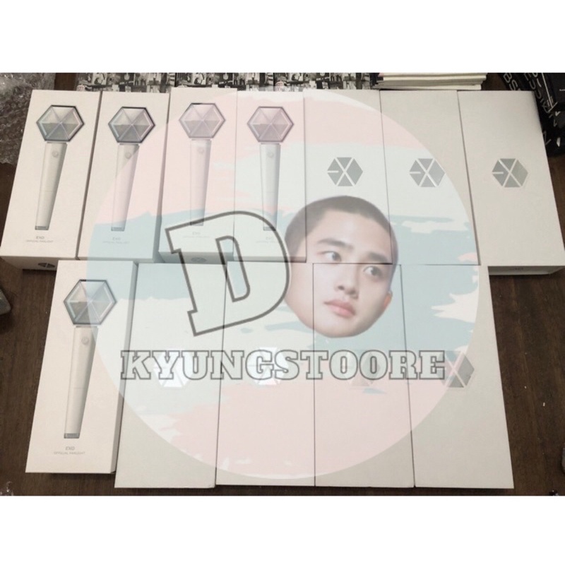 [RESTOCKED] EXO ERIBONG OFFICIAL Lightstick Vers 1 2 3 | Shopee Philippines