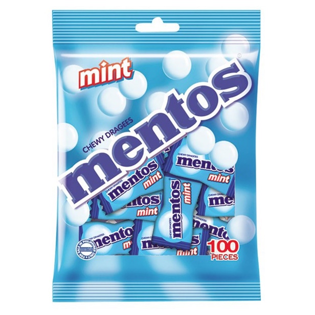 Mentos Mint Bag 100 Pieces Shopee Philippines