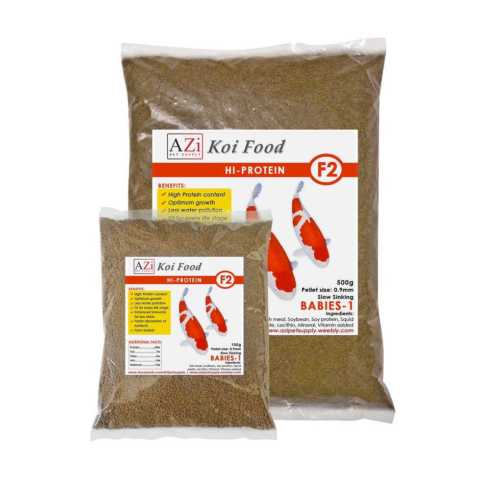 High protein koi food best sale