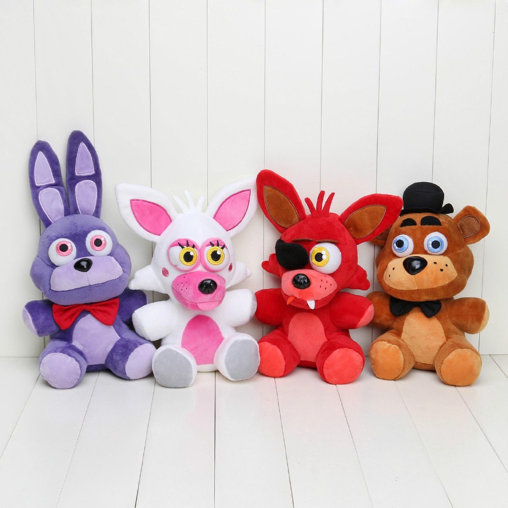 Spot】▦COD FNAF toys Five Nights at Freddy Bear Foxy Bonnie Mangle Plush  Stuffed