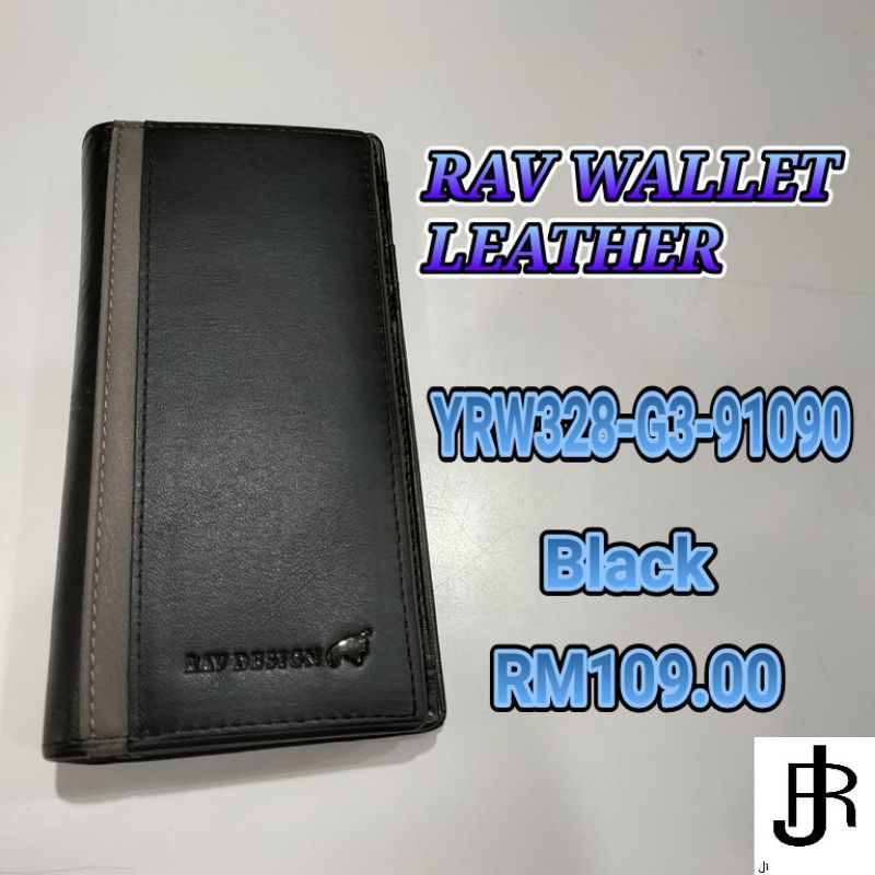 RAV DESIGN Leather Long Wallet YRW328-G3-91090 | Shopee Philippines