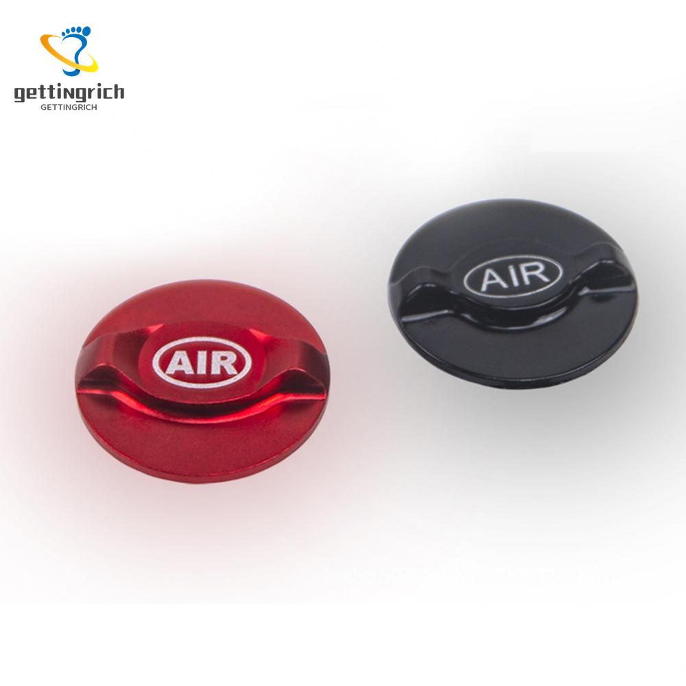 Aluminum Alloy Bike Front Suspension Fork Air Gas Valve Cap Bicycle