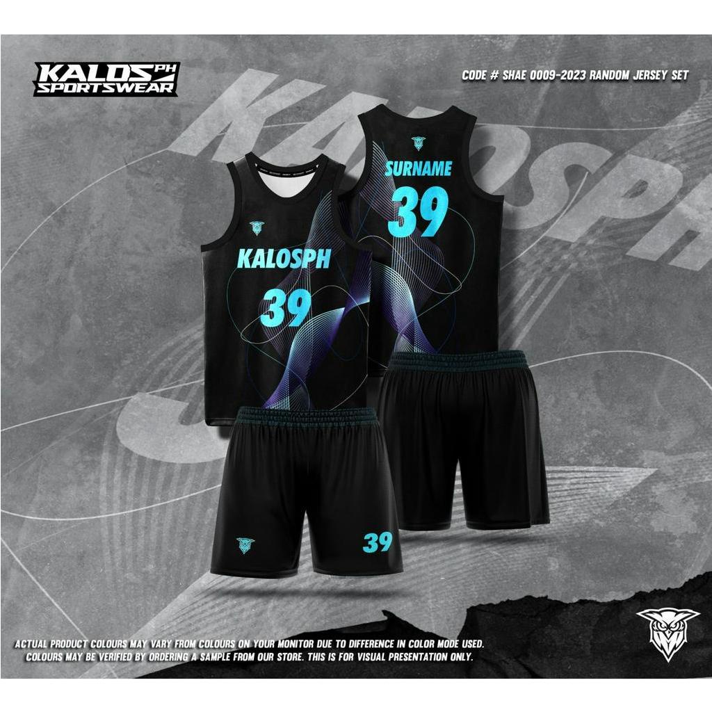 KALOSPH BASKETBALL JERSEY SET CODE # SHAE 0009-2023 RANDOM | Shopee ...
