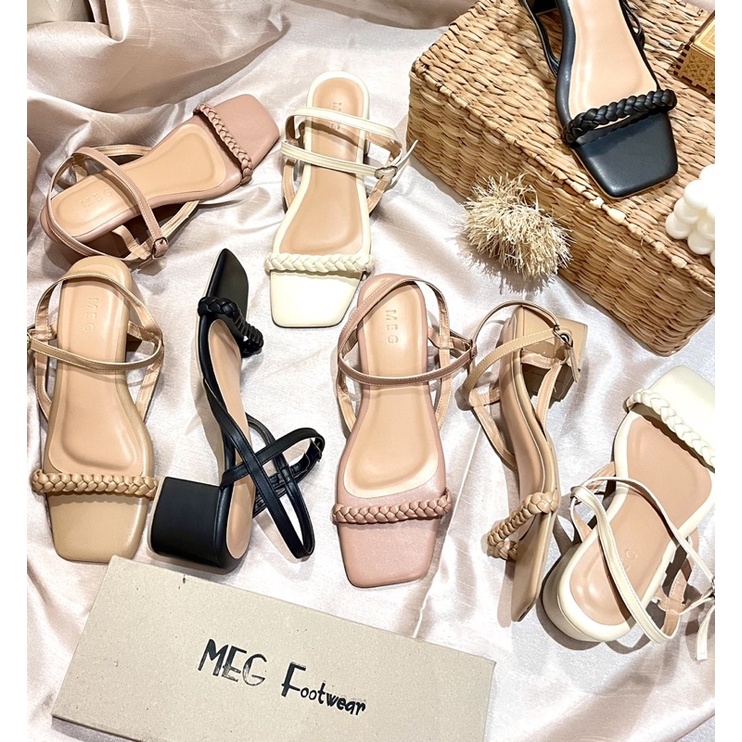 ALICIA 2-INCH HEELS BY MEG | Shopee Philippines