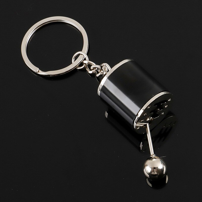 Six Speed Manual Gearbox Transmission Shift Fidget Toy Keychain Keyring