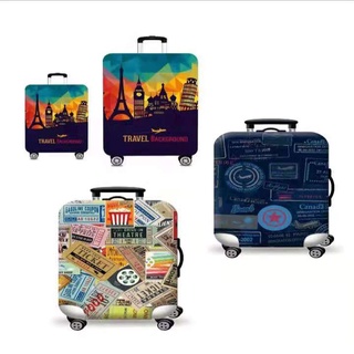 Travel Luggage Cover Protector For Suitcase, Elastic Protective Covers,  Holiday Traveling Accessories Flower Letter Print Trolley Duffle Case  Protect Sleeve - Temu Romania