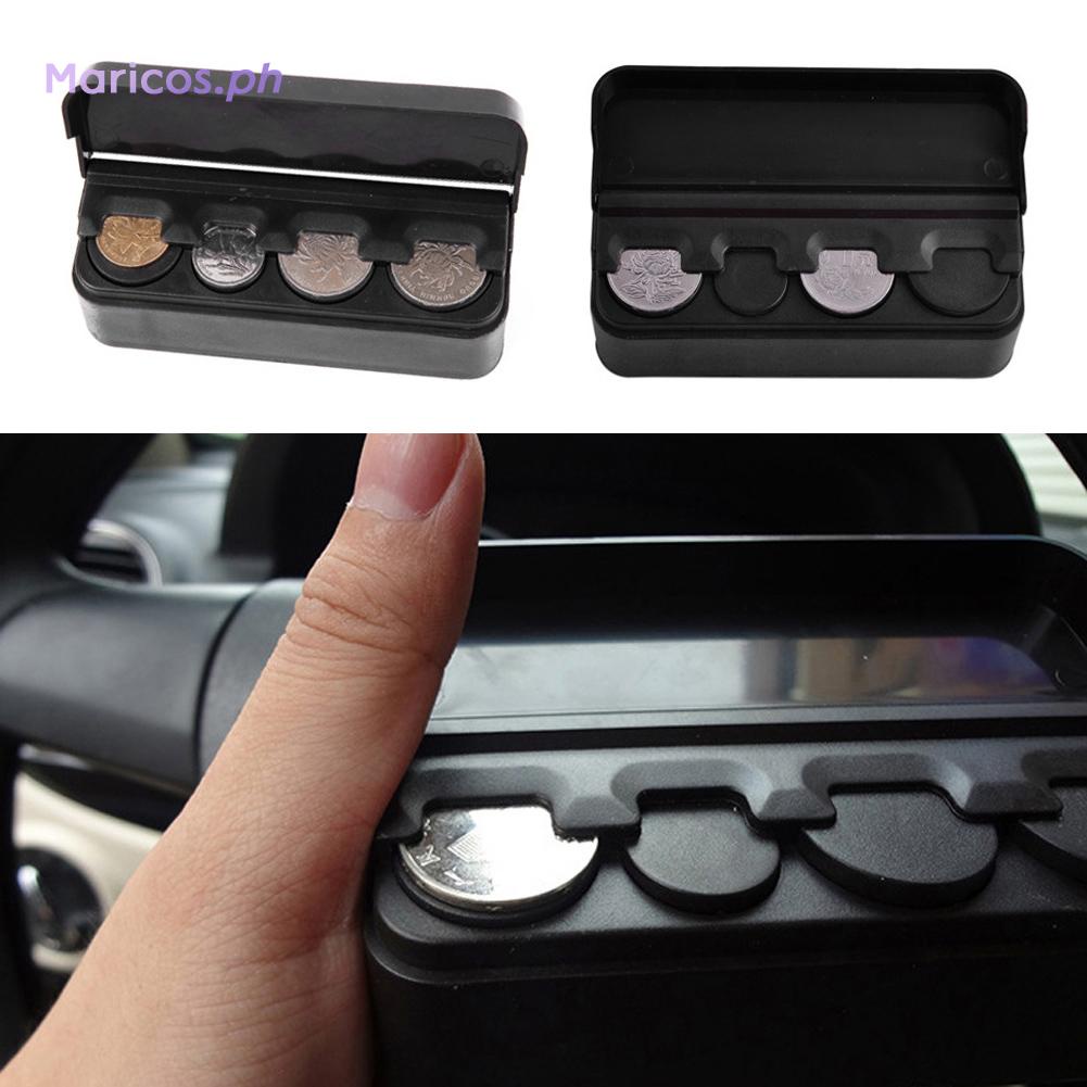 MA-Auto Car Interior Coin Pocket Cases Holder Plastics Storage Box ...