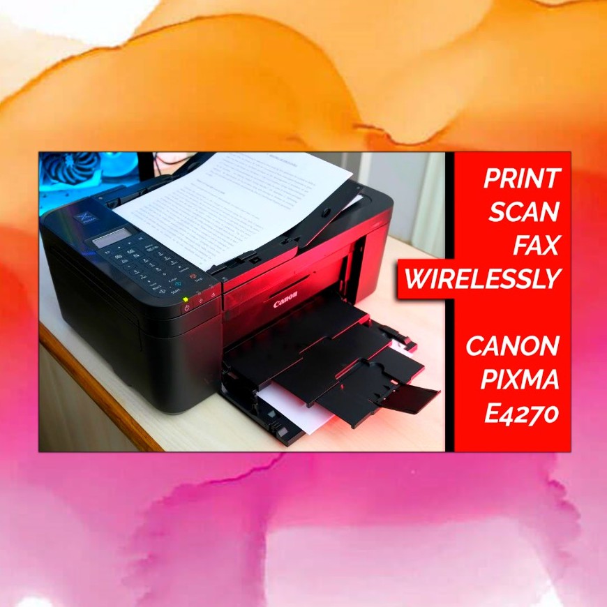 CANON PIXMA E4270 Allinone (Print, Copy, Scan, Fax, ADF.Duplex