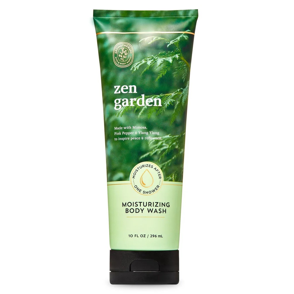 Bath and Body Works ZEN GARDEN Moisturizing Body Wash 10 FL OZ / 296 mL ...